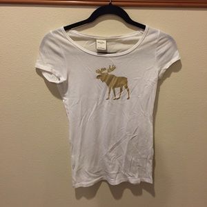 White short sleeve tee